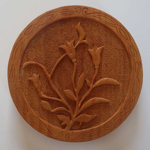 Carved Sign - Knot border