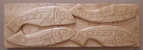 Pyrography - House